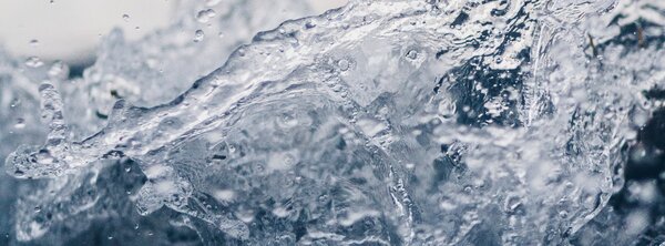 splashing water
